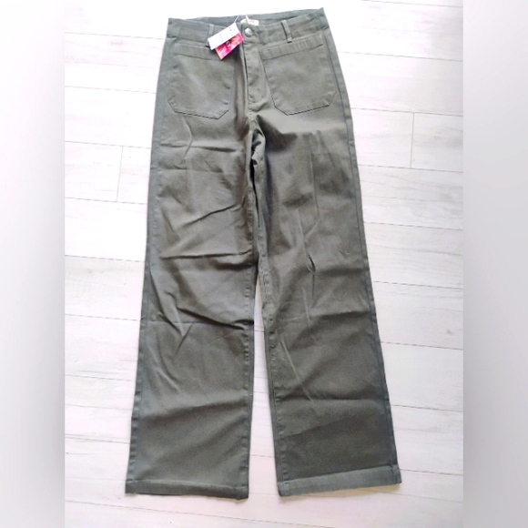 ROXY NEW Coastal Cruiser High Waisted Pants - Picture 3 of 12